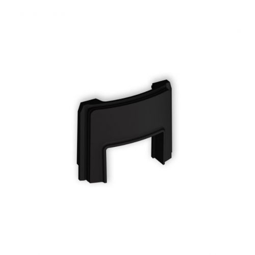 Zaślepka z wpustem do korytka 25x15mm do puszki natynkowej pojedynczej 12ZAPUO-3 czarny mat KARLIK - przechwytywanie[238].jpg